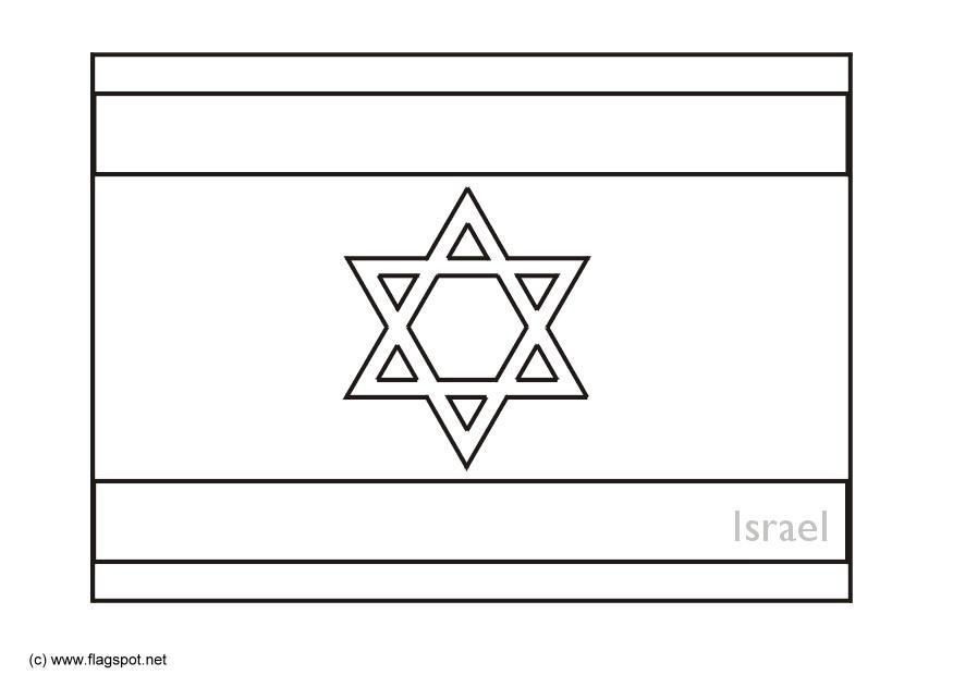israel Dibujo para colorear israel