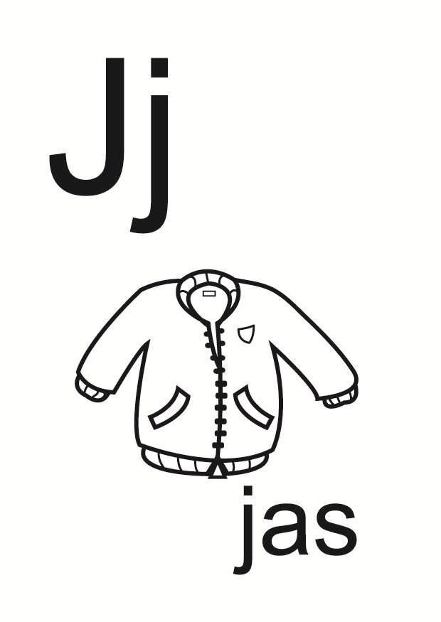 j Dibujo para colorear j