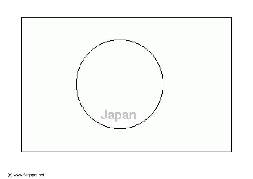 japA³n Dibujo para colorear japA³n