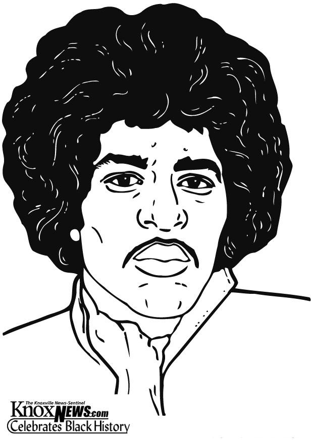 jimi hendrix Dibujo para colorear jimi hendrix