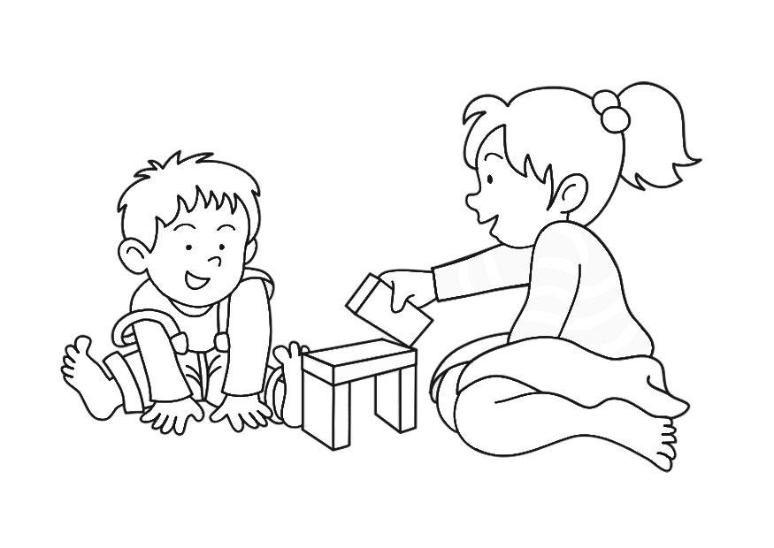 jugar Dibujo para colorear jugar