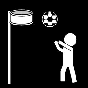 korfbal Dibujo para colorear korfbal