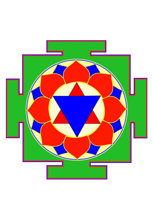 krishna yantra Imagen krishna yantra
