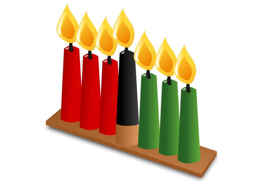 Imagen kwanzaa - velas