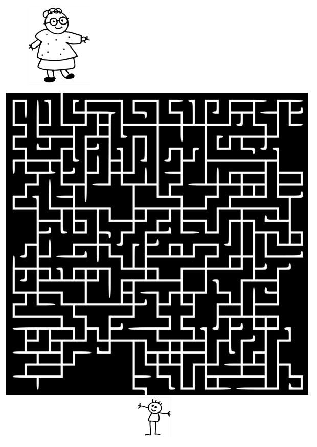 laberinto Dibujo para colorear laberinto