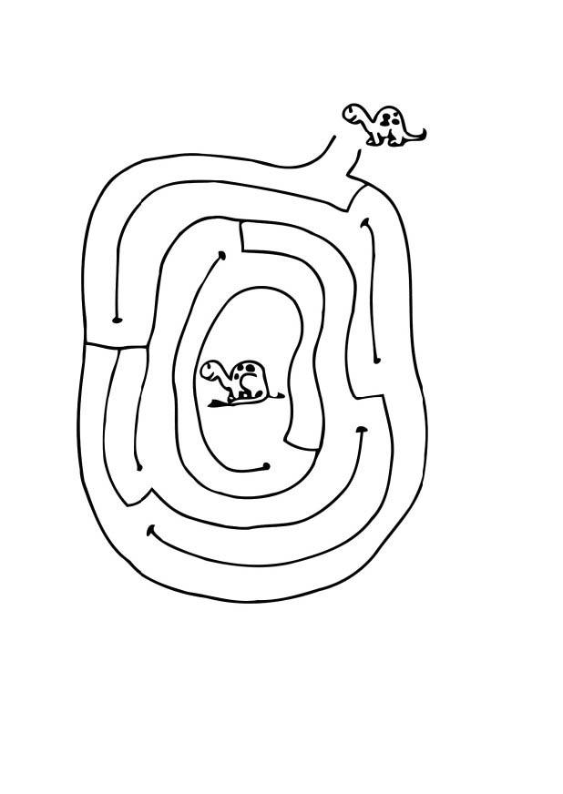 laberinto de tortuga Dibujo para colorear laberinto de tortuga
