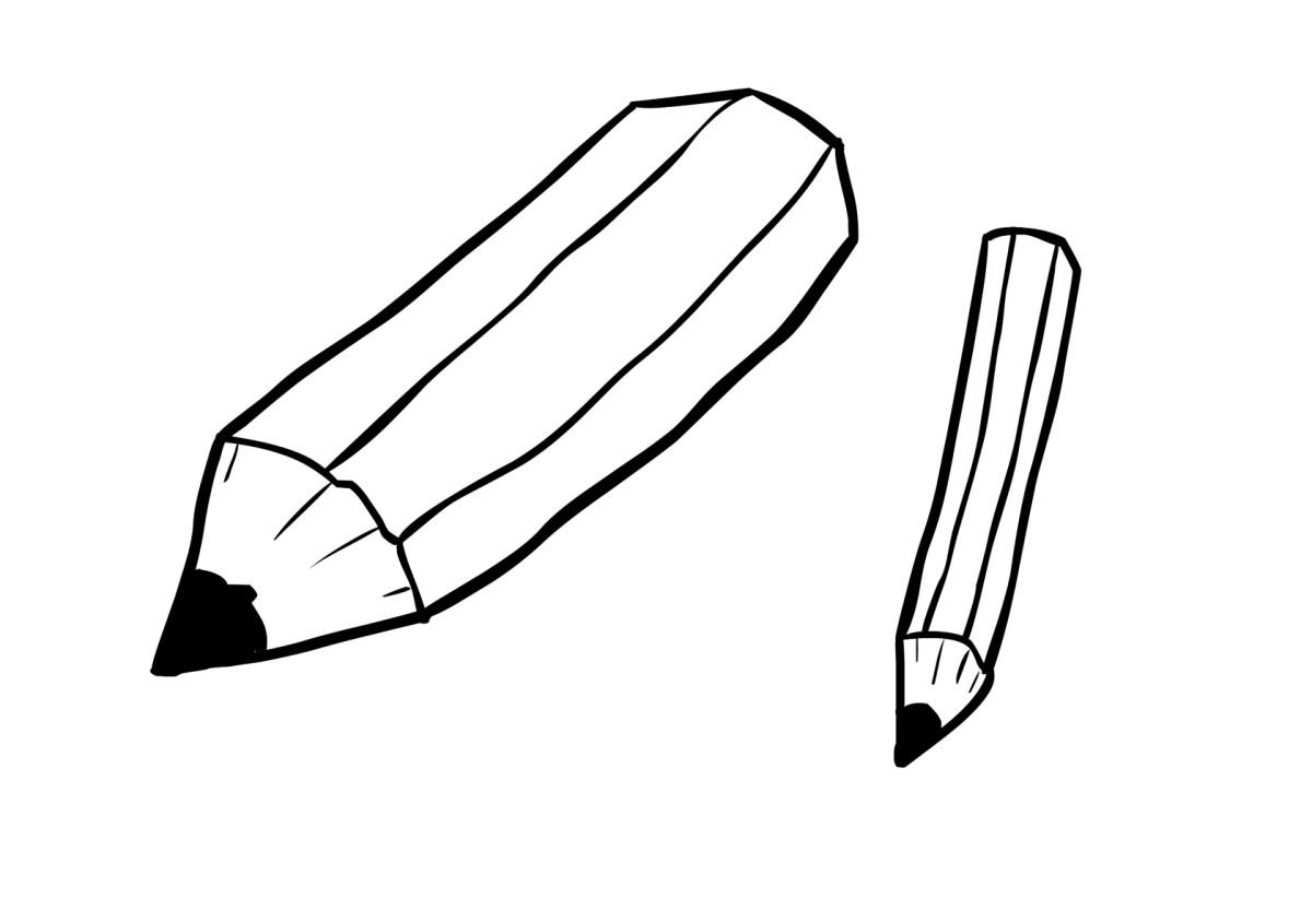 lA¡piz Dibujo para colorear lA¡piz