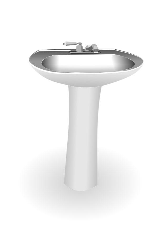 lavabo Dibujo para colorear lavabo