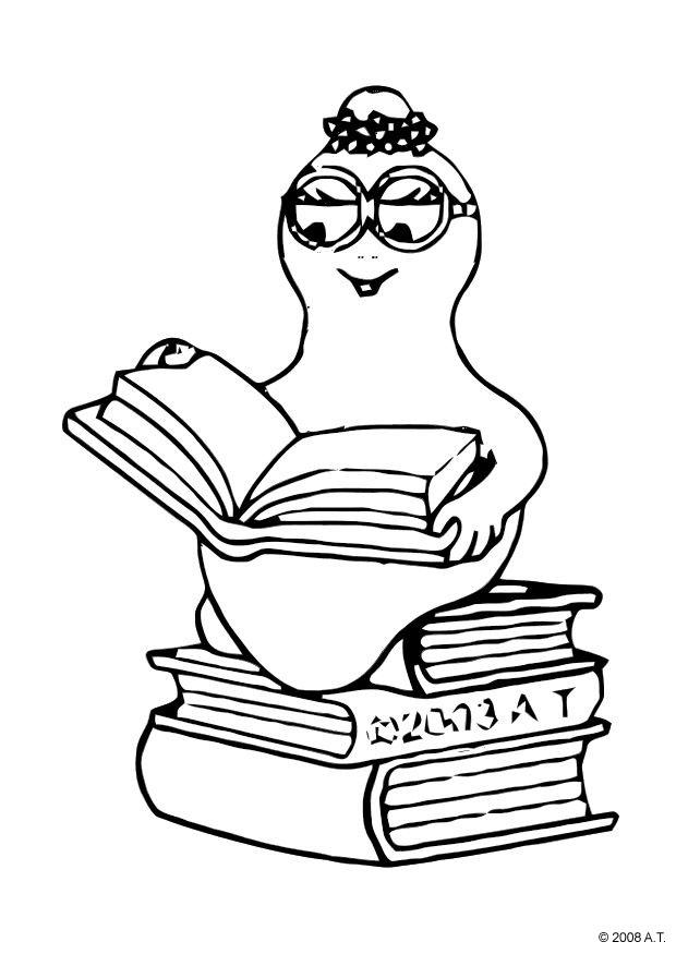 leer Dibujo para colorear leer