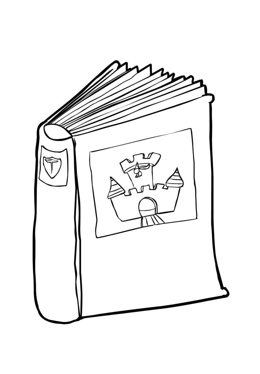 libro 2 (2) Dibujo para colorear libro 2 (2)