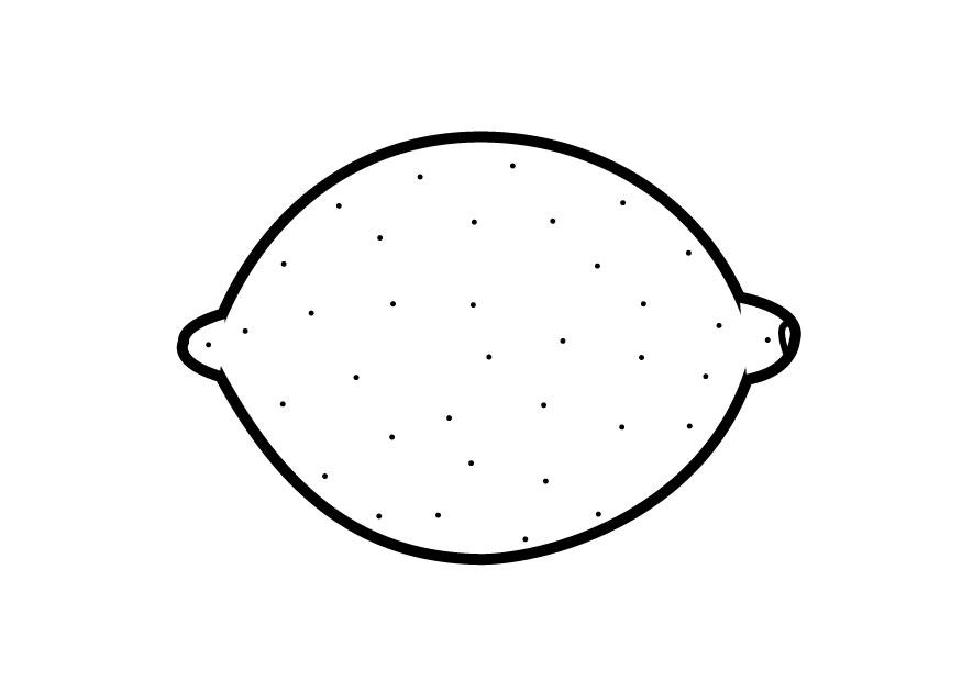 limA³n Dibujo para colorear limA³n