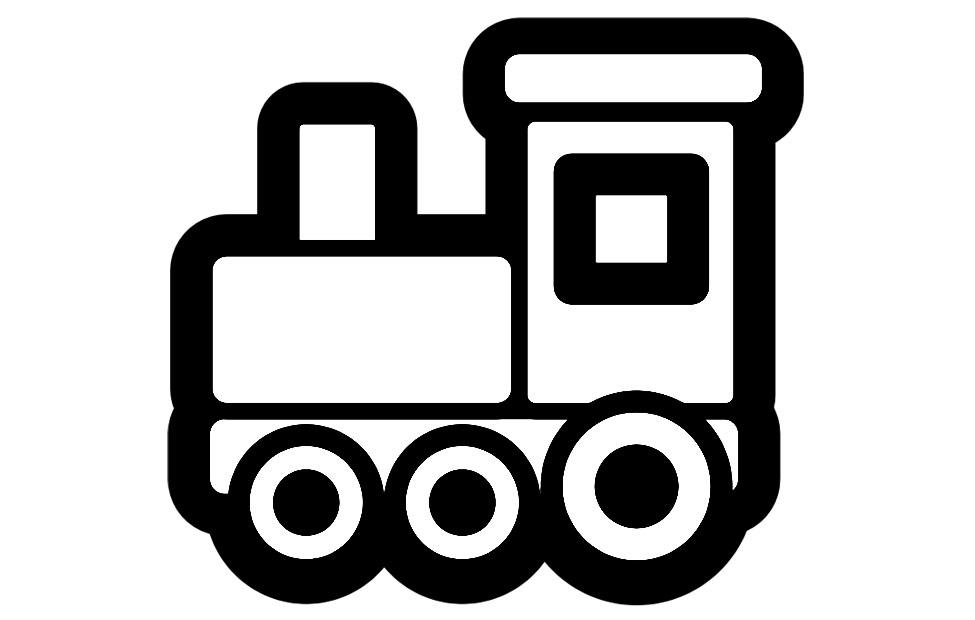 locomotora Dibujo para colorear locomotora