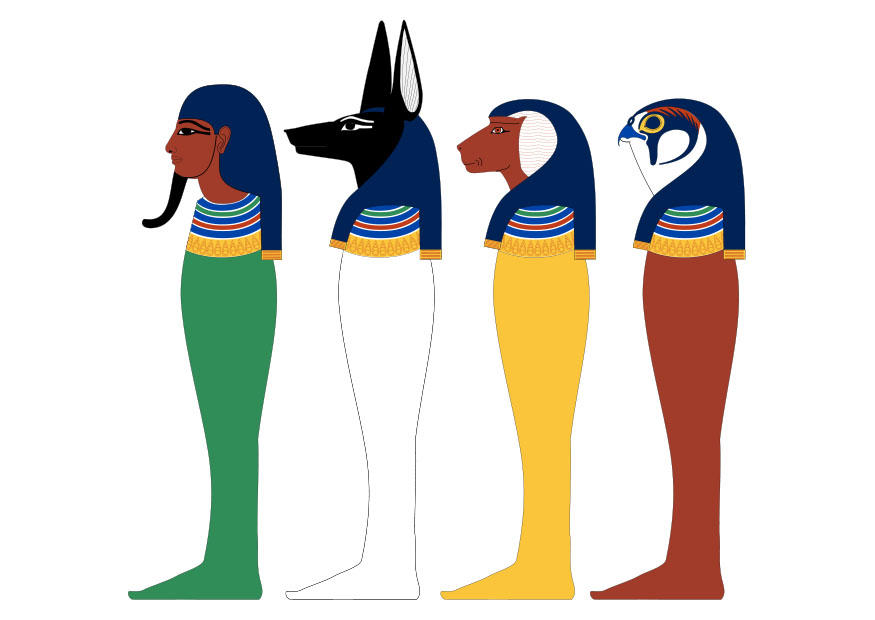 Imagen los cuatro soles de horus