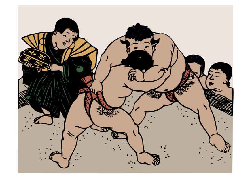 lucha sumo Imagen lucha sumo