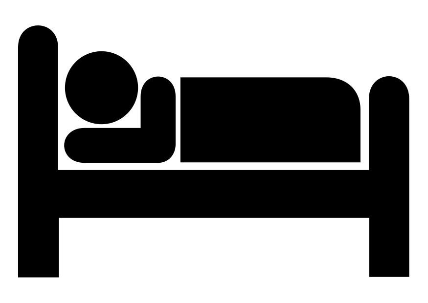lugar para dormir Dibujo para colorear lugar para dormir