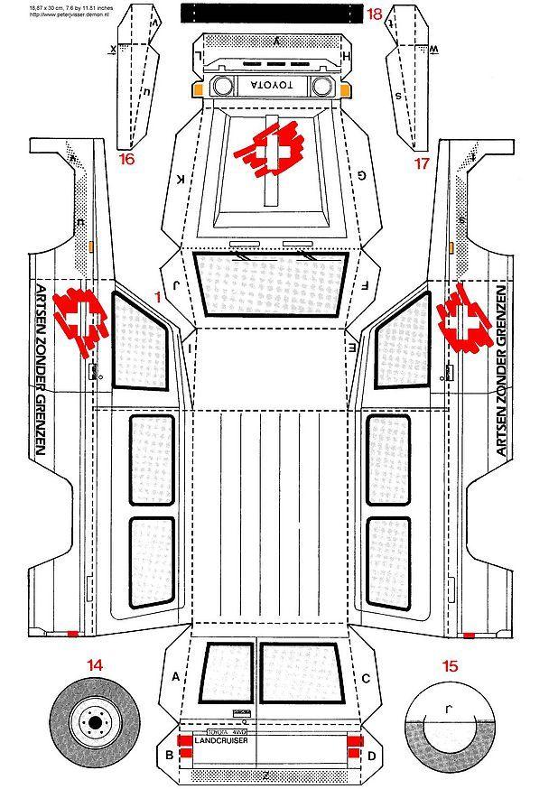 Manualidades jeep azg, parte 1