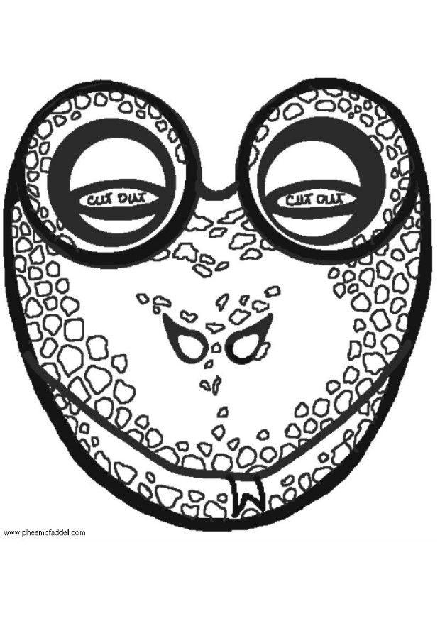 Manualidades mA¡scara de rana