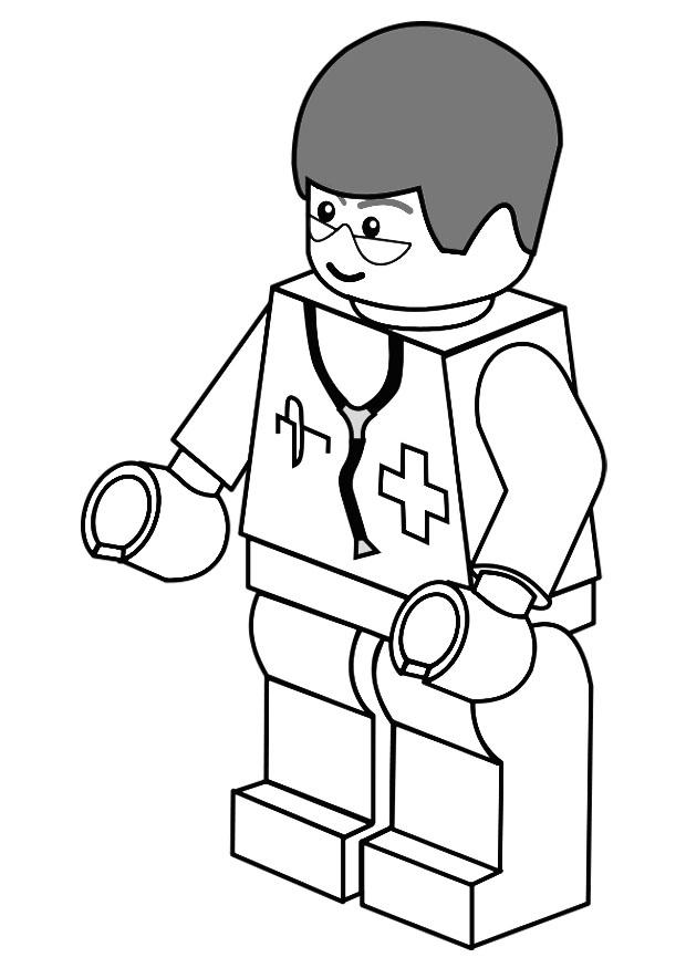 mA©dico Dibujo para colorear mA©dico