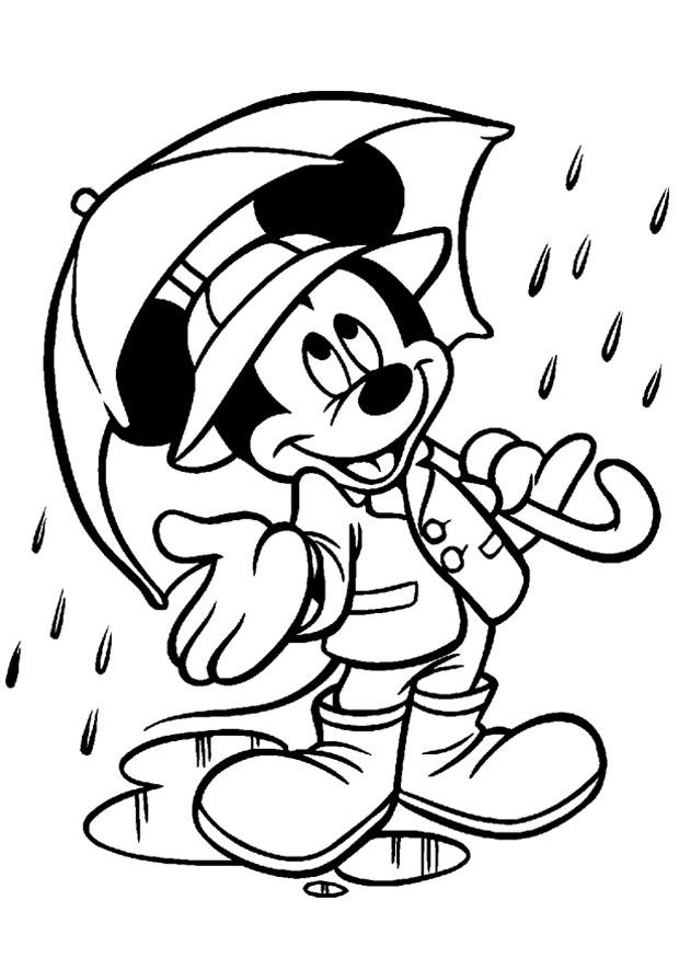 mickey mouse Dibujo para colorear mickey mouse