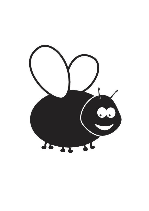 mosca Dibujo para colorear mosca