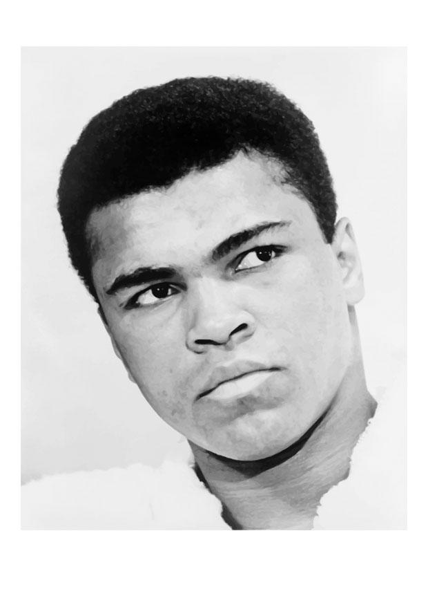 muhammad ali Dibujo para colorear muhammad ali