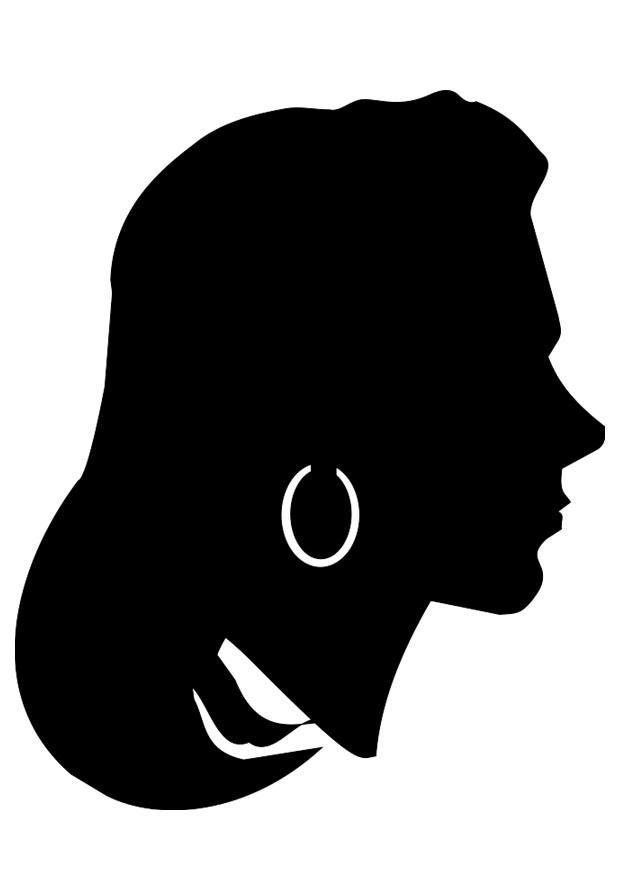 mujer Dibujo para colorear mujer