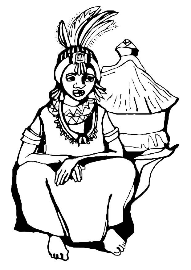 mujer africana Dibujo para colorear mujer africana