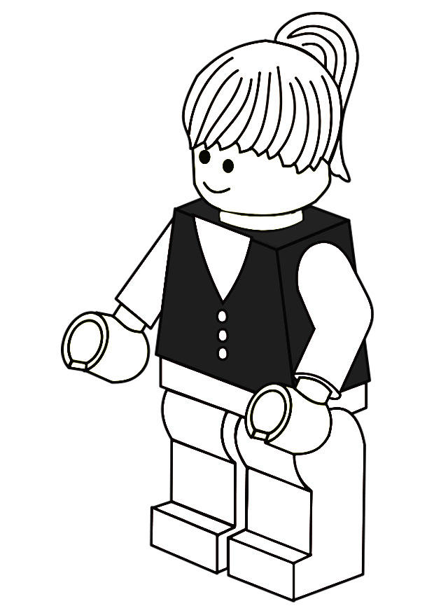 mujer de negocios Dibujo para colorear mujer de negocios