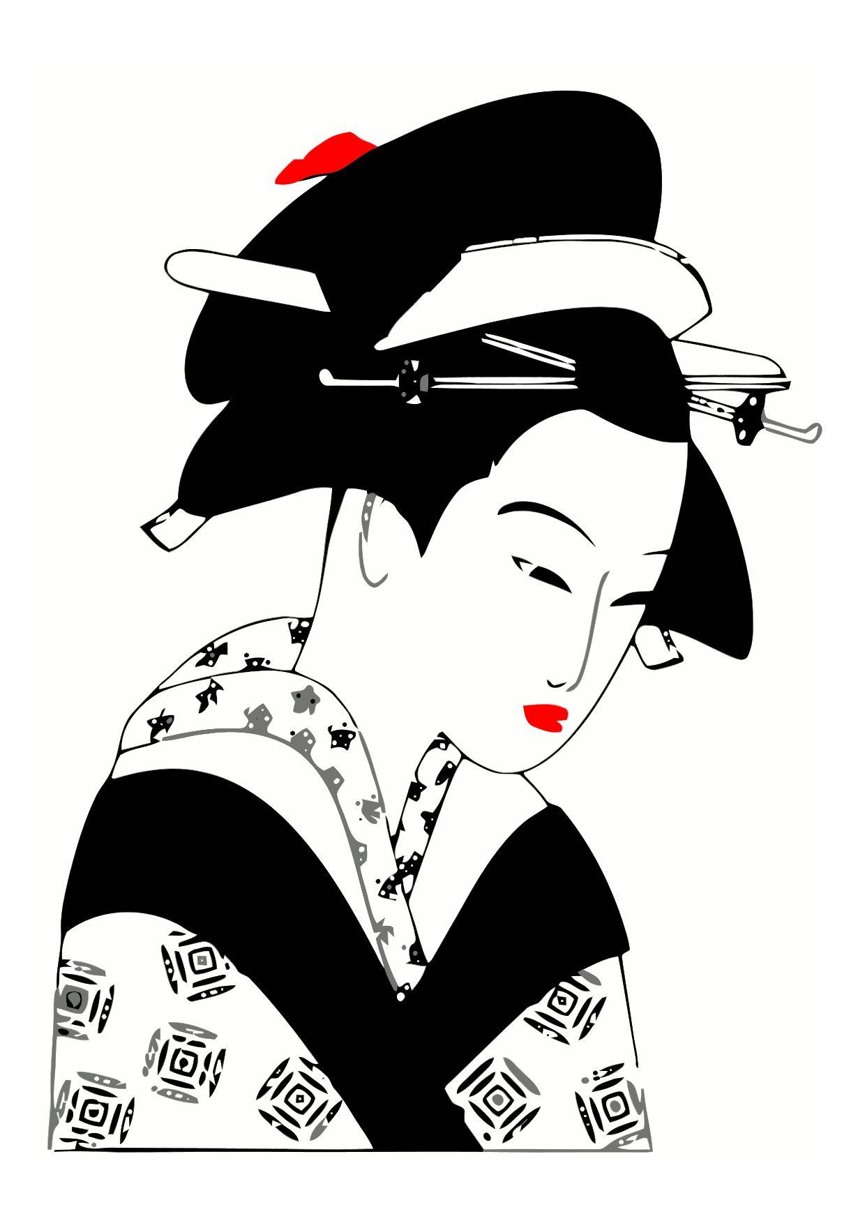 mujer japonesa Imagen mujer japonesa