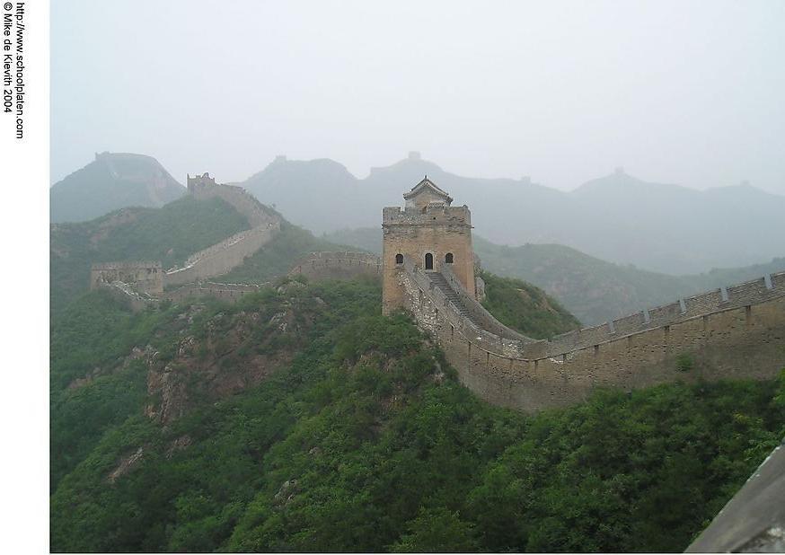 muralla china Foto muralla china
