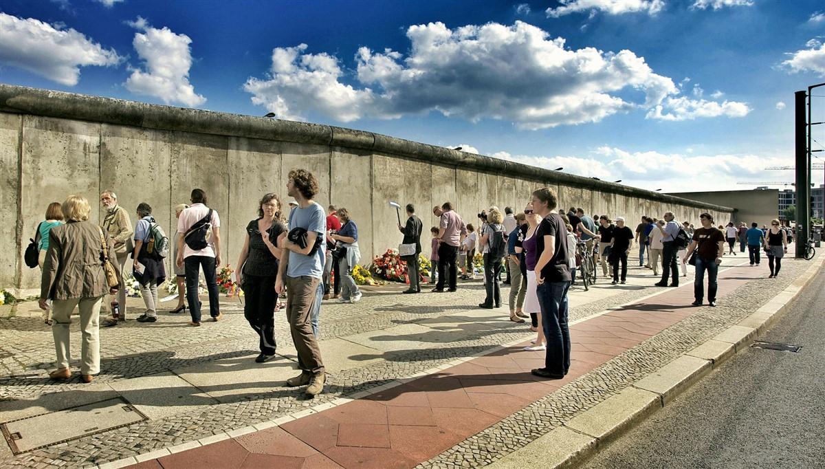muro de berlAn Foto muro de berlAn