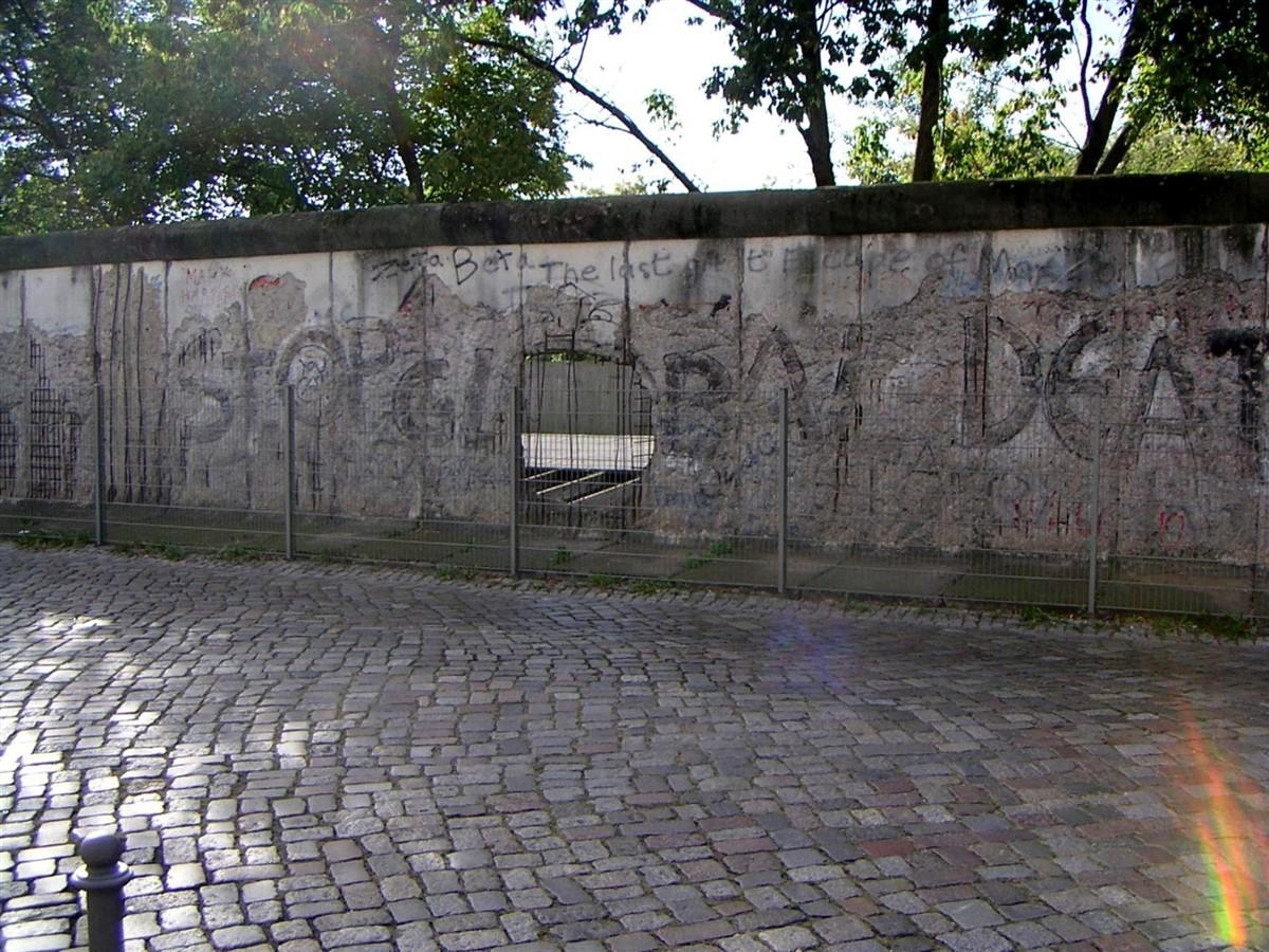 muro de berlAn Foto muro de berlAn