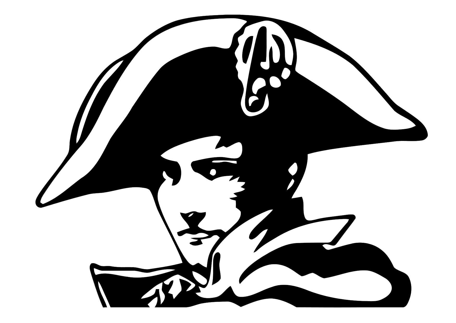 napoleA³n Dibujo para colorear napoleA³n