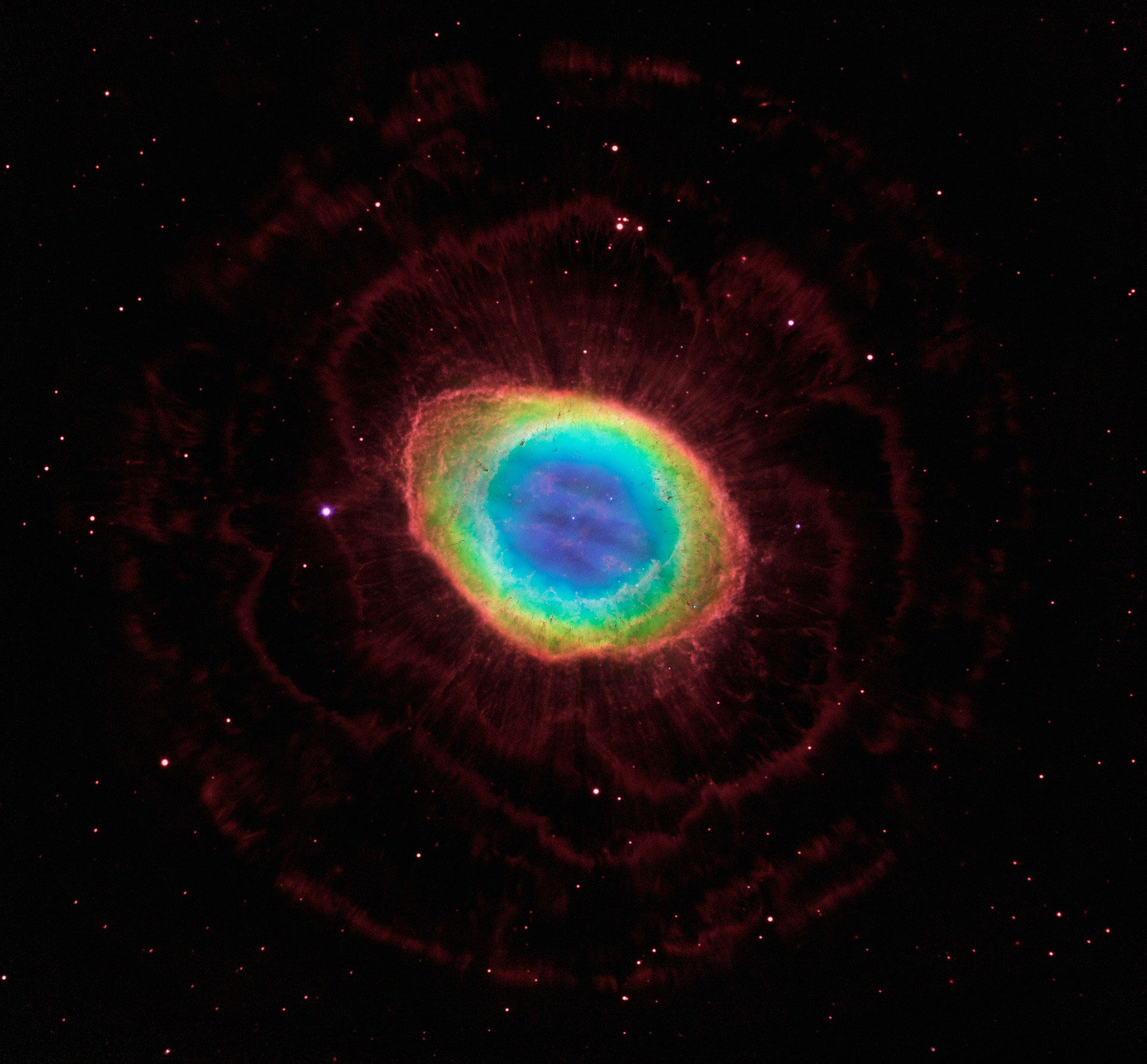 nebulosa anular Foto nebulosa anular