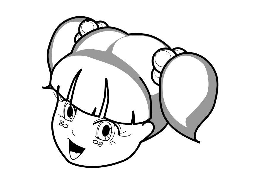 nina Dibujo para colorear nina