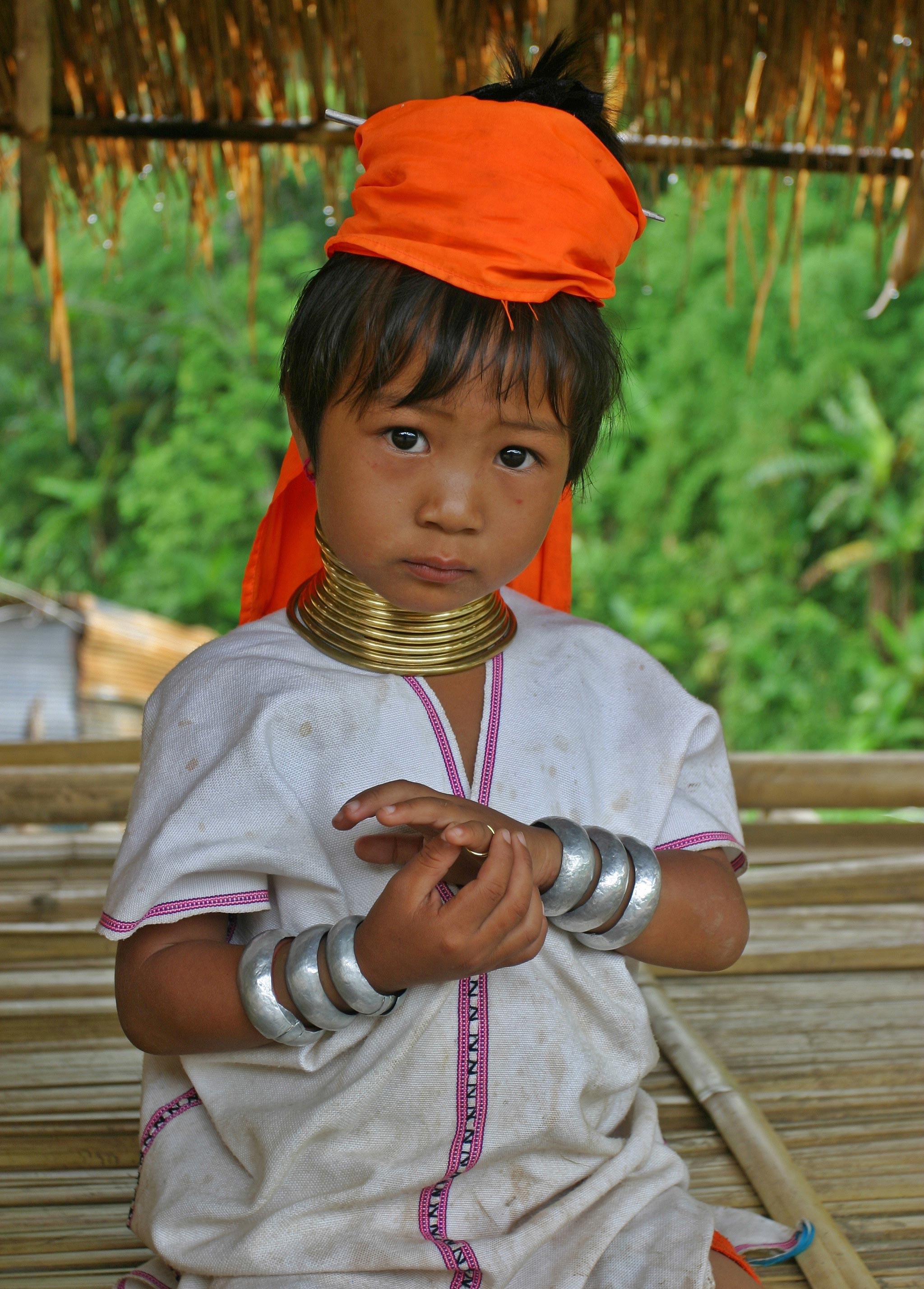 nina de padaung Foto nina de padaung