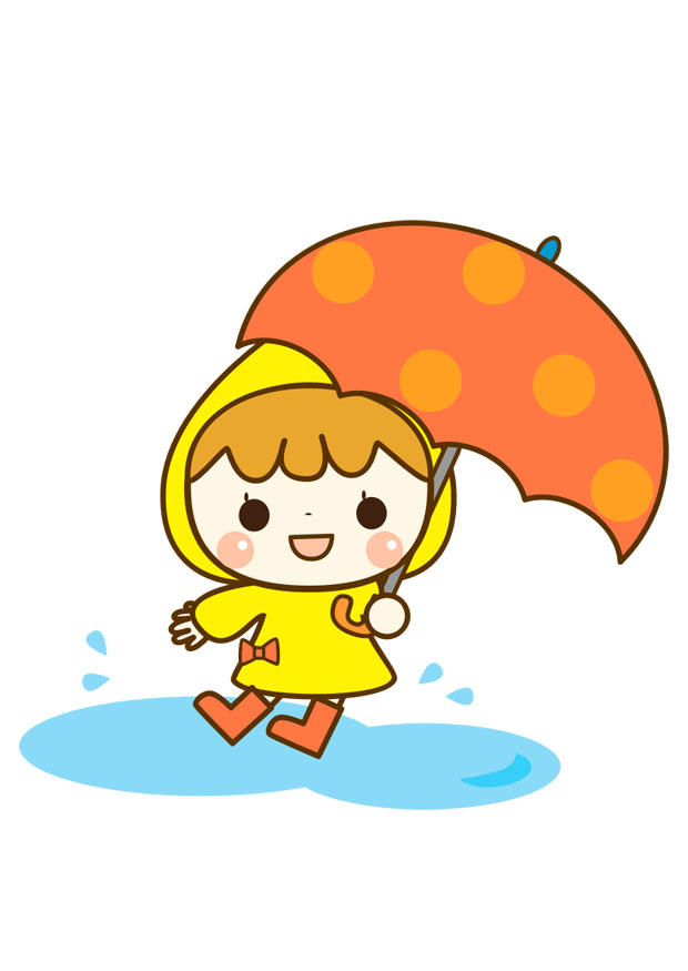Imagen nina en charco