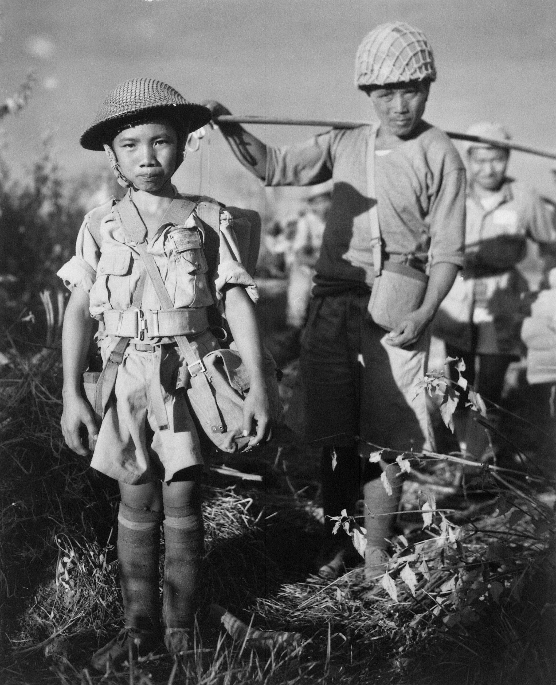 Foto ninos soldado