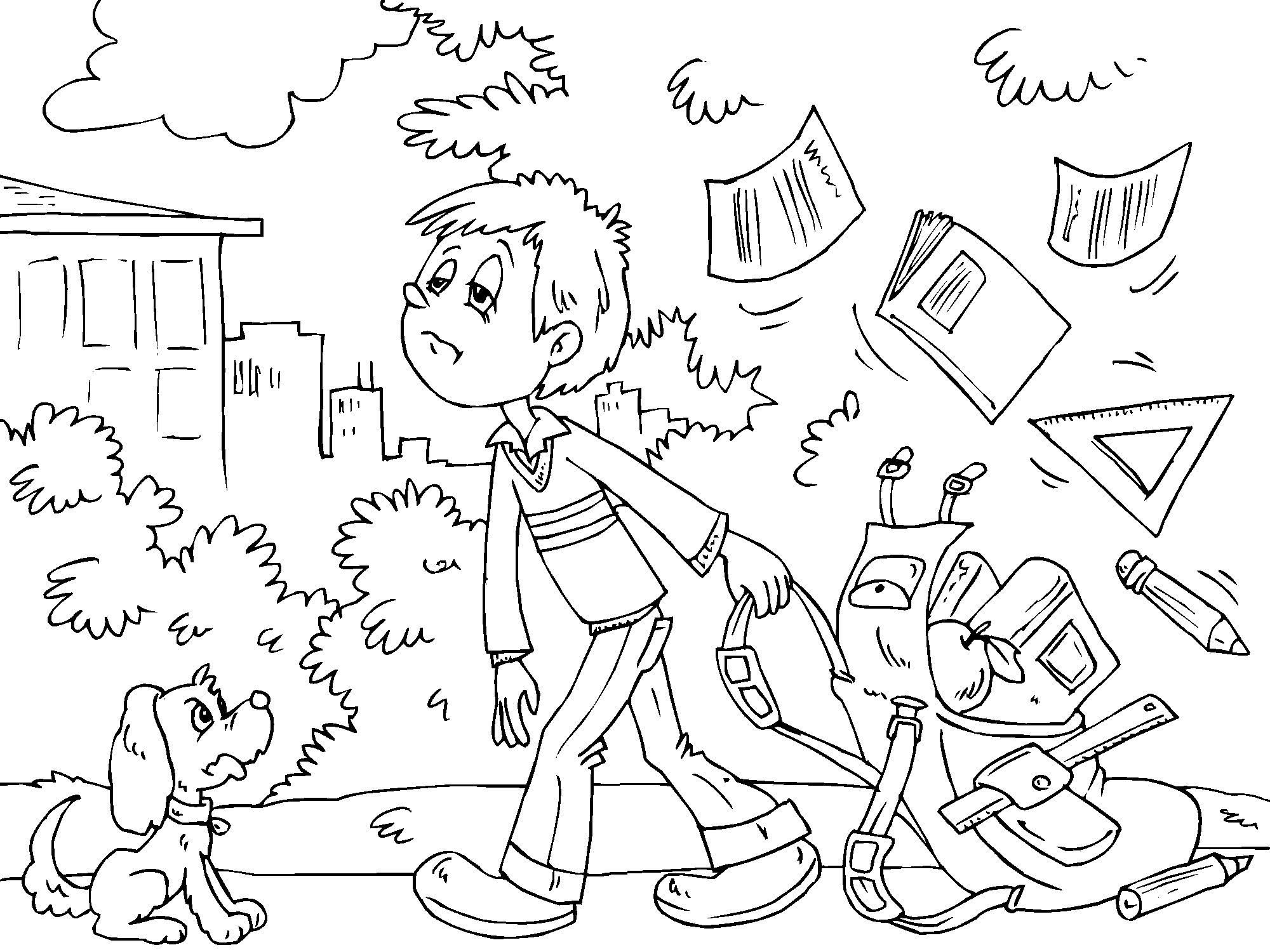 no tener ganas Dibujo para colorear no tener ganas