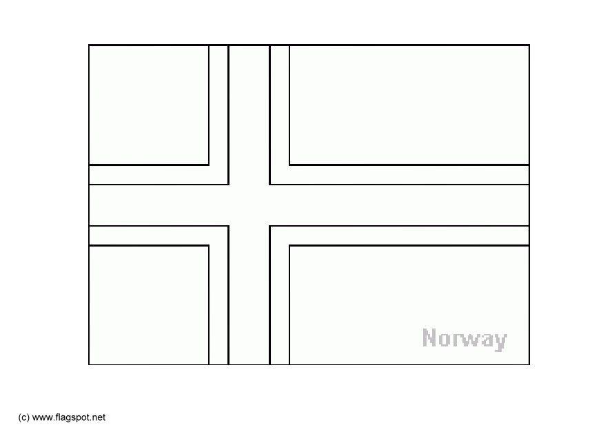 noruega Dibujo para colorear noruega