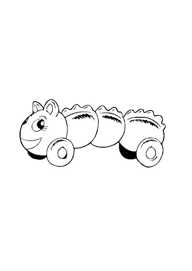 oruga Dibujo para colorear oruga
