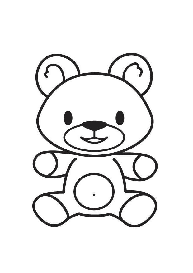 oso Dibujo para colorear oso
