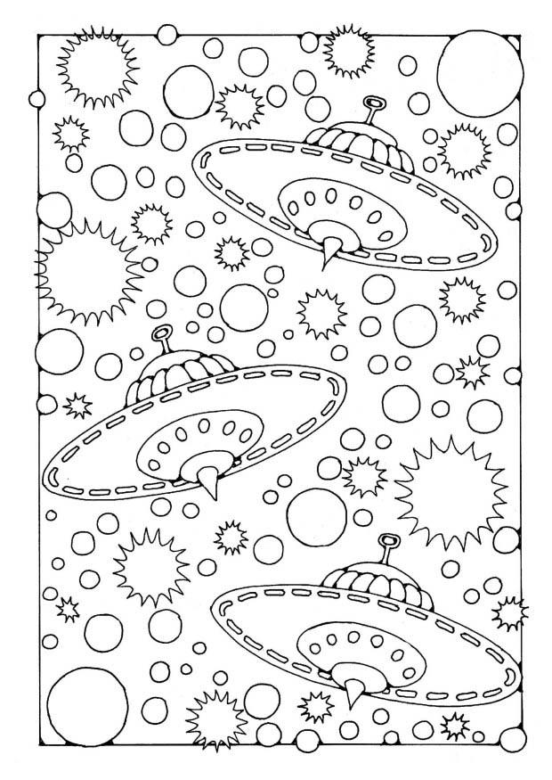 ovni Dibujo para colorear ovni