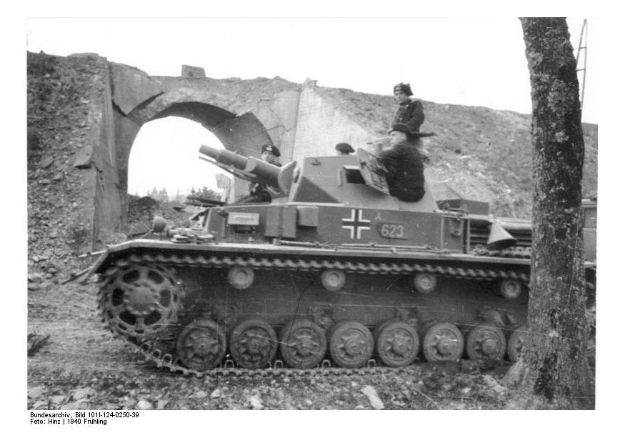 panzer en francia Foto panzer en francia