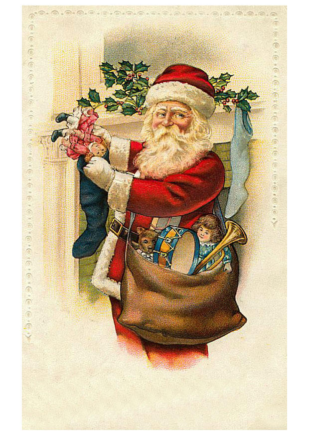 papA¡ noel con juguetes Imagen papA¡ noel con juguetes
