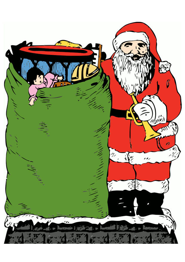 papA¡ noel con juguetes Imagen papA¡ noel con juguetes