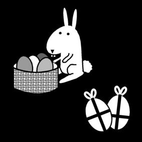 Dibujo para colorear pascua