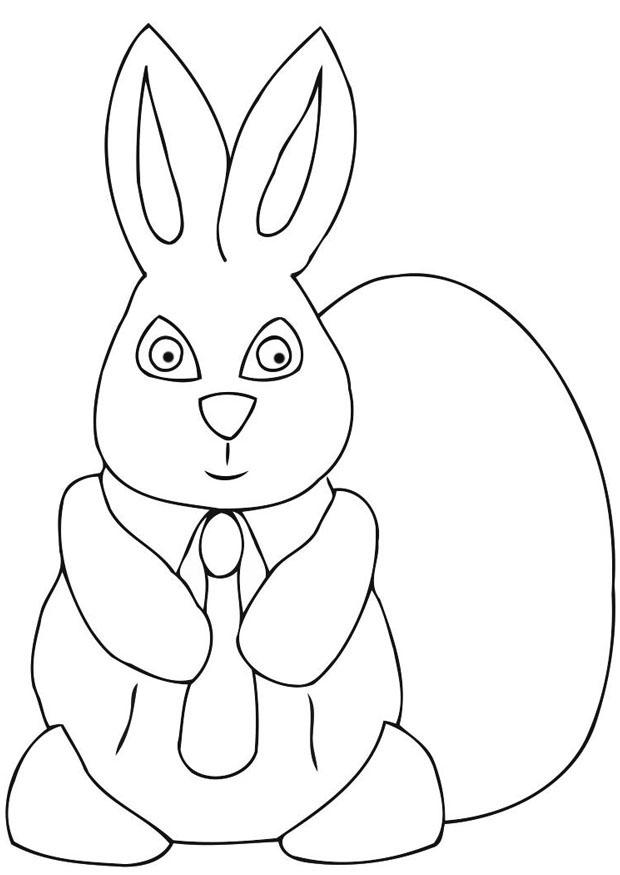 Dibujo para colorear pascua