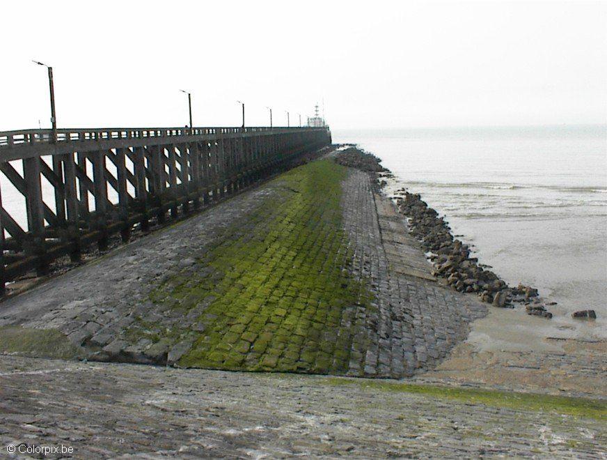 paseo marAtimo de oostende Foto paseo marAtimo de oostende
