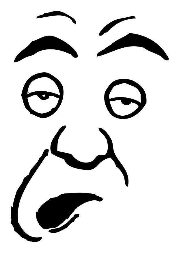 pasmado Dibujo para colorear pasmado